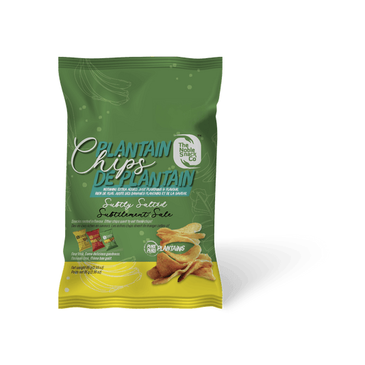 Subtly Salty Plantain Chips
